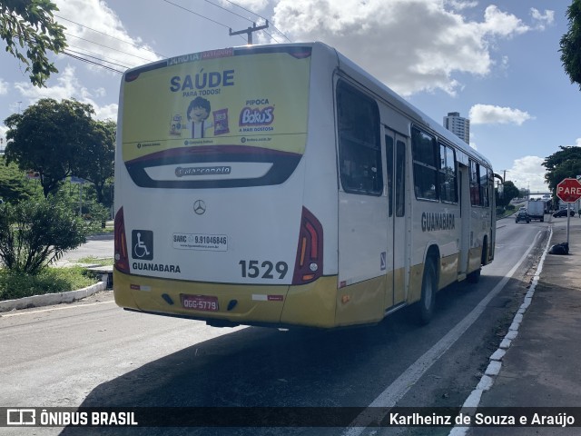 Transportes Guanabara 1529 na cidade de Natal, Rio Grande do Norte, Brasil, por Karlheinz de Souza e Araújo. ID da foto: 10113482.