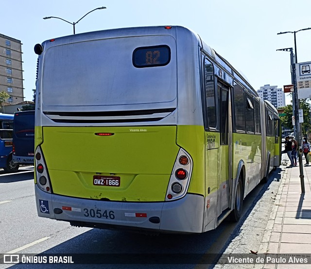 Bettania Ônibus 30546 na cidade de Belo Horizonte, Minas Gerais, Brasil, por Vicente de Paulo Alves. ID da foto: 10113072.