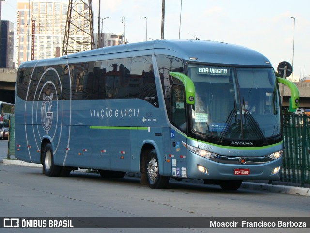 Viação Garcia 8335 na cidade de São Paulo, São Paulo, Brasil, por Moaccir  Francisco Barboza. Número da foto: #10112803.
