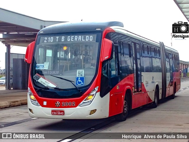 Itajaí Transportes Coletivos 2002 na cidade de Campinas, São Paulo, Brasil, por Henrique Alves de Paula Silva. ID da foto: 10112048.