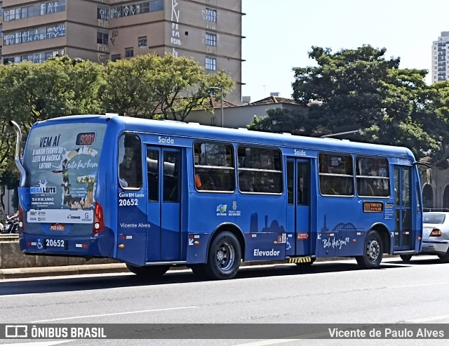 Viação Getúlio Vargas 20652 na cidade de Belo Horizonte, Minas Gerais, Brasil, por Vicente de Paulo Alves. ID da foto: 10113079.