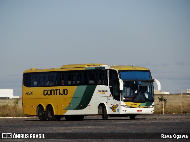 Empresa Gontijo de Transportes 14910 na cidade de Vitória da Conquista, Bahia, Brasil, por Rava Ogawa. ID da foto: 10112777.