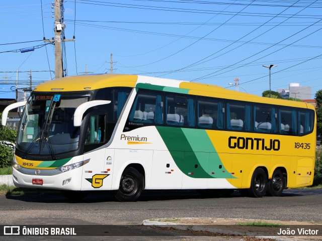 Empresa Gontijo de Transportes 18435 na cidade de Teresina, Piauí, Brasil, por João Victor. ID da foto: 10117308.