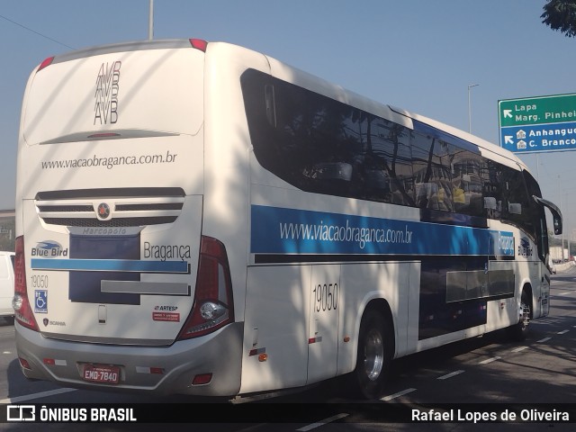 Auto Viação Bragança 19050 na cidade de São Paulo, São Paulo, Brasil, por Rafael Lopes de Oliveira. ID da foto: 10115518.