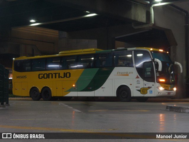 Empresa Gontijo de Transportes 14985 na cidade de São Paulo, São Paulo, Brasil, por Manoel Junior. ID da foto: 10117178.