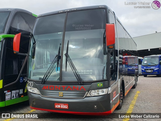 Montana Turismo 210 na cidade de Curitiba, Paraná, Brasil, por Lucas Weber Calizario. Número da foto: #10117049.