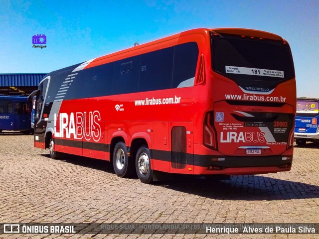 Lirabus 20003 na cidade de Hortolândia, São Paulo, Brasil, por Henrique Alves de Paula Silva. Número da foto: #10116067.
