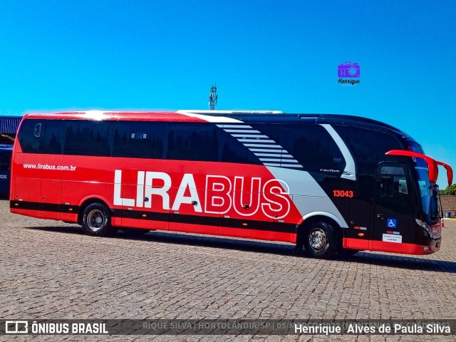 Lirabus 13043 na cidade de Hortolândia, São Paulo, Brasil, por Henrique Alves de Paula Silva. Número da foto: #10116060.