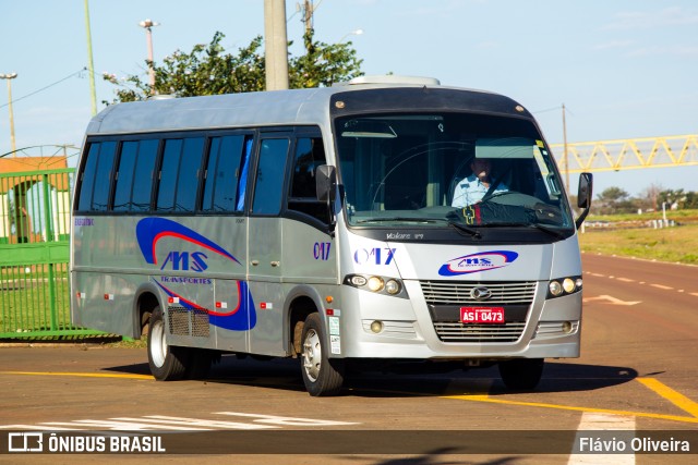 MS Transportes 017 na cidade de Toledo, Paraná, Brasil, por Flávio Oliveira. ID da foto: 10116839.