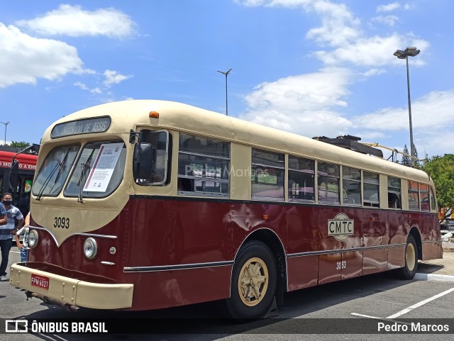 CMTC - Companhia Municipal de Transportes Coletivos 3093 na cidade de São Paulo, São Paulo, Brasil, por Pedro Marcos. ID da foto: 10116190.