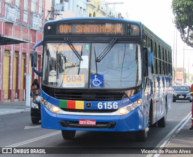 Viação Atalaia Transportes 6156 na cidade de Aracaju, Sergipe, Brasil, por Vicente de Paulo Alves. ID da foto: 10115420.