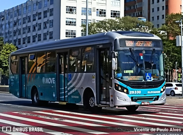 Transbus Transportes > Gávea Transportes 29330 na cidade de Belo Horizonte, Minas Gerais, Brasil, por Vicente de Paulo Alves. ID da foto: 10114992.