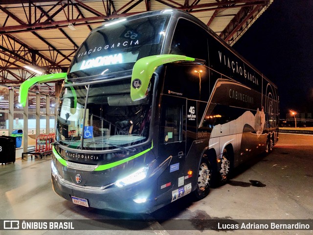 Viação Garcia 86068 na cidade de Londrina, Paraná, Brasil, por Lucas Adriano Bernardino. ID da foto: 10116111.