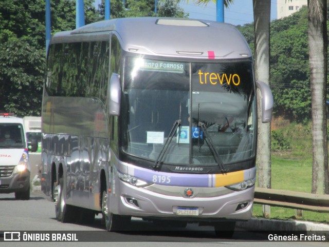 Rota Transportes Rodoviários 8195 na cidade de Salvador, Bahia, Brasil, por Gênesis Freitas. ID da foto: 10116917.