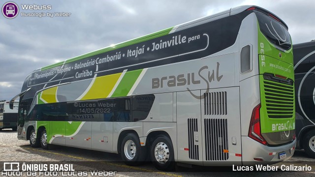 Brasil Sul Linhas Rodoviárias 3538 na cidade de Curitiba, Paraná, Brasil, por Lucas Weber Calizario. ID da foto: 10117216.