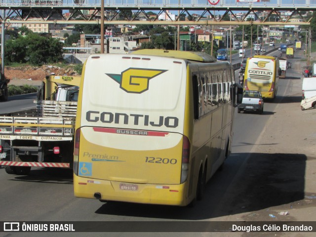 Empresa Gontijo de Transportes 12200 na cidade de Belo Horizonte, Minas Gerais, Brasil, por Douglas Célio Brandao. ID da foto: 10115302.