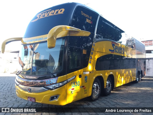 Severo Turismo 1530 na cidade de Ipatinga, Minas Gerais, Brasil, por André Lourenço de Freitas. ID da foto: 10117030.