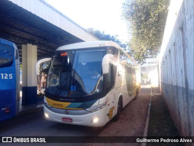 Empresa Gontijo de Transportes 18905 na cidade de Lambari, Minas Gerais, Brasil, por Guilherme Pedroso Alves. Número da foto: #10115907.
