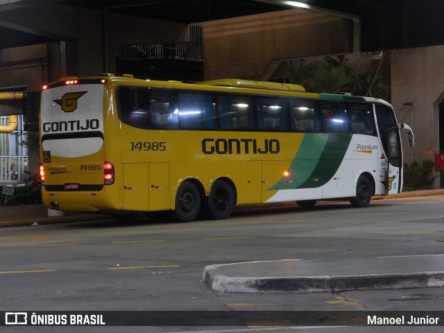 Empresa Gontijo de Transportes 14985 na cidade de São Paulo, São Paulo, Brasil, por Manoel Junior. ID da foto: 10117175.