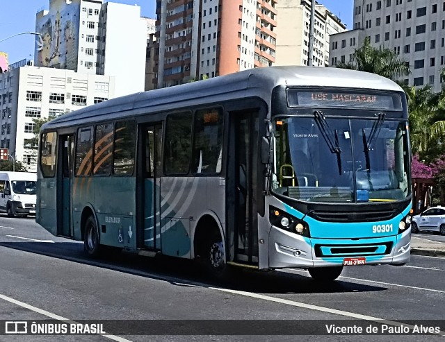 Saritur - Santa Rita Transporte Urbano e Rodoviário 90301 na cidade de Belo Horizonte, Minas Gerais, Brasil, por Vicente de Paulo Alves. ID da foto: 10114994.