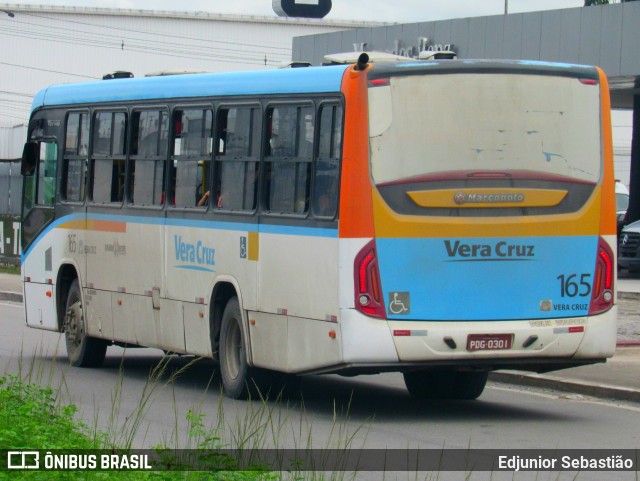 Expresso Vera Cruz 165 na cidade de Jaboatão dos Guararapes, Pernambuco, Brasil, por Edjunior Sebastião. ID da foto: 10117734.