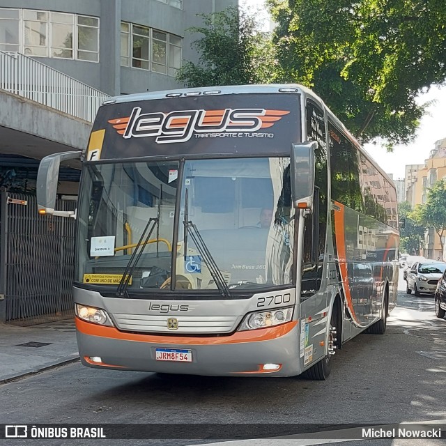 Legus Transporte e Turismo 2700 na cidade de São Paulo, São Paulo, Brasil, por Michel Nowacki. Número da foto: #10119582.