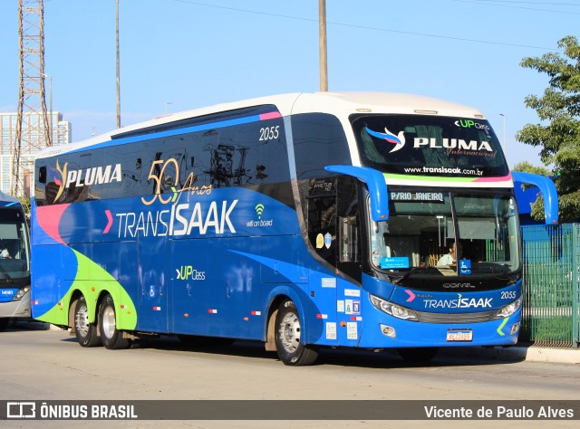 Trans Isaak Turismo 2055 na cidade de São Paulo, São Paulo, Brasil, por Vicente de Paulo Alves. Número da foto: #10118401.