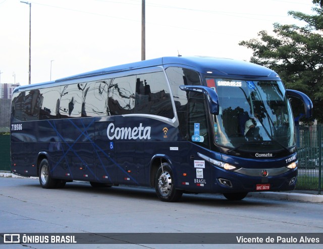 Viação Cometa 719586 na cidade de São Paulo, São Paulo, Brasil, por Vicente de Paulo Alves. Número da foto: #10118372.