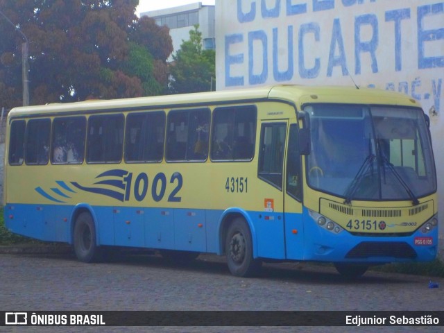Expresso 1002 43151 na cidade de Carpina, Pernambuco, Brasil, por Edjunior Sebastião. Número da foto: #10117729.