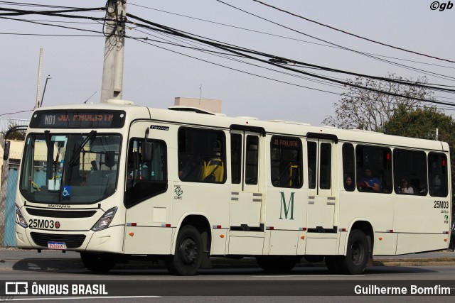 Viação Castelo Branco 25M03 na cidade de Curitiba, Paraná, Brasil, por Guilherme Bomfim. ID da foto: 10119187.