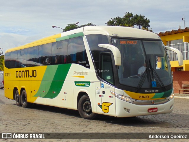Empresa Gontijo de Transportes 19120 na cidade de Vitória da Conquista, Bahia, Brasil, por Anderson Queiroz. Número da foto: #10118599.