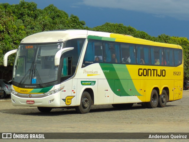 Empresa Gontijo de Transportes 19120 na cidade de Vitória da Conquista, Bahia, Brasil, por Anderson Queiroz. Número da foto: #10118583.