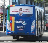 Viação Atalaia Transportes 6160 na cidade de Aracaju, Sergipe, Brasil, por Vicente de Paulo Alves. ID da foto: :id.