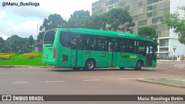 Transporte Coletivo Glória BB310 na cidade de Curitiba, Paraná, Brasil, por Manu Busóloga Betim. ID da foto: 10120078.