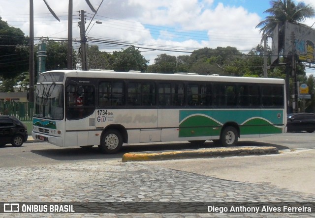 G&D Transporte e Turismo 17342004 na cidade de Fortaleza, Ceará, Brasil, por Diego Anthony Alves Ferreira. ID da foto: 10120494.