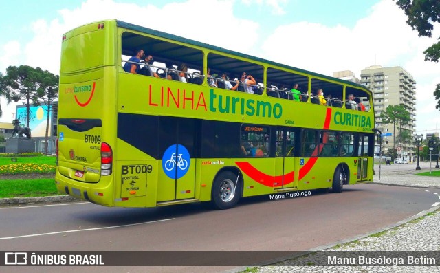 Transporte Coletivo Glória BT009 na cidade de Curitiba, Paraná, Brasil, por Manu Busóloga Betim. Número da foto: #10120050.