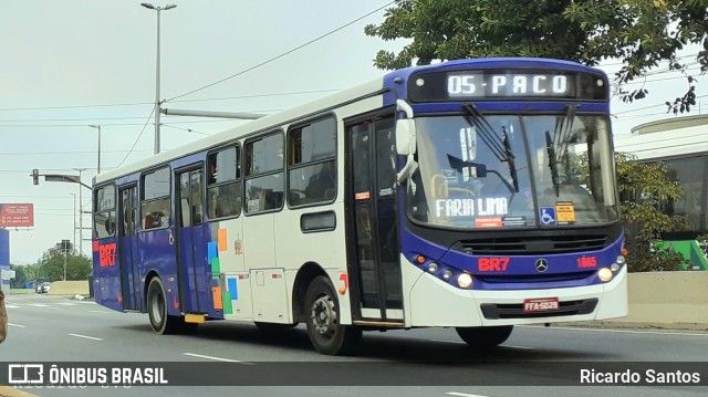 BR7 Mobilidade 1665 na cidade de São Bernardo do Campo, São Paulo, Brasil, por Ricardo Santos. Número da foto: #10120003.