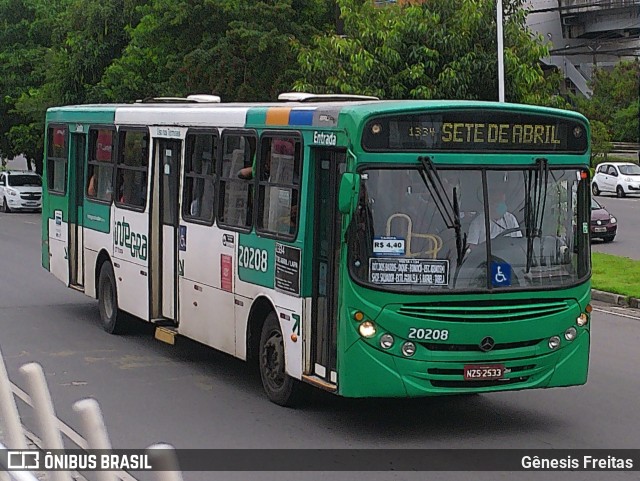 OT Trans - Ótima Salvador Transportes 20208 na cidade de Salvador, Bahia, Brasil, por Gênesis Freitas. Número da foto: #10123263.