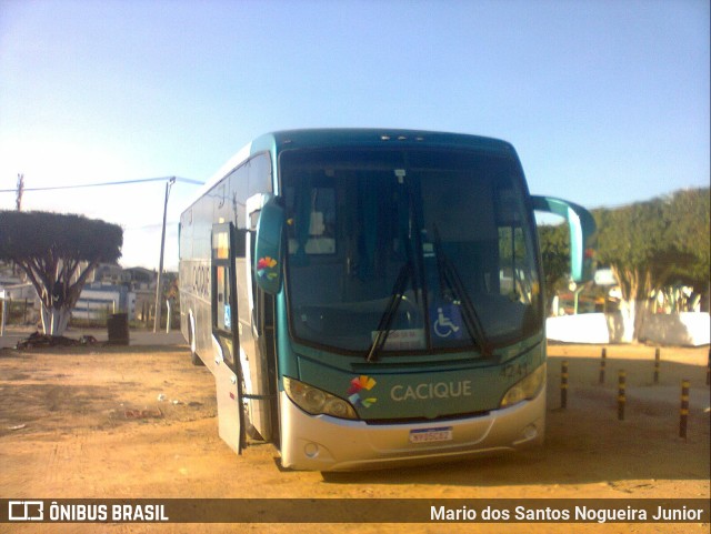 Cacique Transportes 4241 na cidade de Jaguaquara, Bahia, Brasil, por Mario dos Santos Nogueira Junior. ID da foto: 10120262.