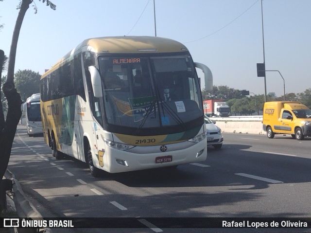 Empresa Gontijo de Transportes 21430 na cidade de São Paulo, São Paulo, Brasil, por Rafael Lopes de Oliveira. ID da foto: 10119922.