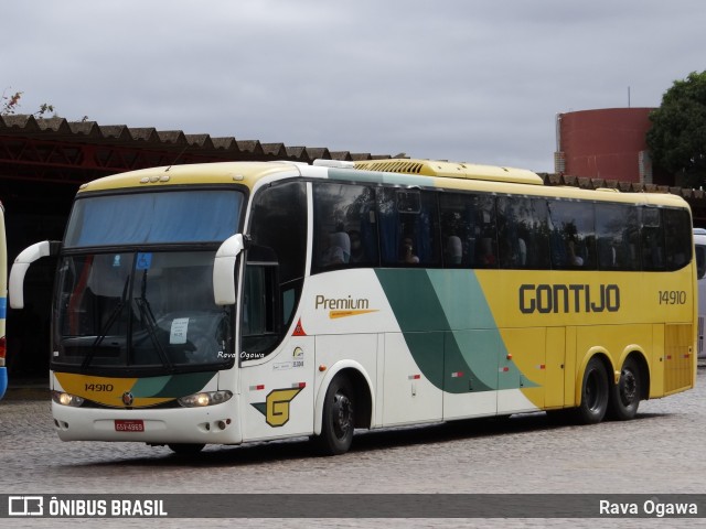 Empresa Gontijo de Transportes 14910 na cidade de Vitória da Conquista, Bahia, Brasil, por Rava Ogawa. Número da foto: #10121214.