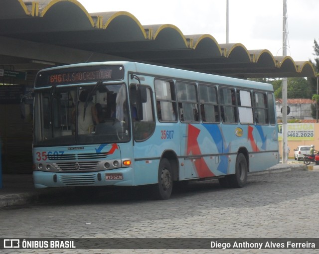 Rota Sol > Vega Transporte Urbano 35607 na cidade de Fortaleza, Ceará, Brasil, por Diego Anthony Alves Ferreira. ID da foto: 10121844.