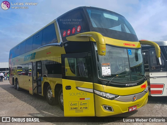 Eucatur - Empresa União Cascavel de Transportes e Turismo 5316 na cidade de Curitiba, Paraná, Brasil, por Lucas Weber Calizario. ID da foto: 10120618.