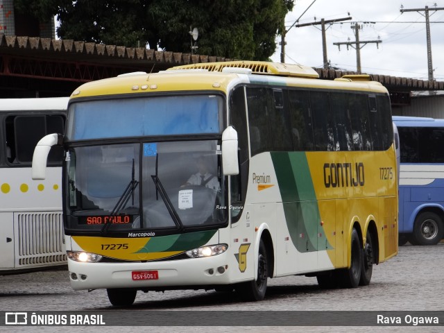 Empresa Gontijo de Transportes 17275 na cidade de Vitória da Conquista, Bahia, Brasil, por Rava Ogawa. ID da foto: 10121168.