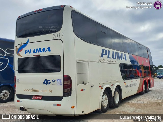 Pluma Conforto e Turismo 7012 na cidade de Curitiba, Paraná, Brasil, por Lucas Weber Calizario. ID da foto: 10123041.