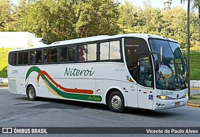 Viação Niterói 1095 na cidade de Aparecida, São Paulo, Brasil, por Vicente de Paulo Alves. ID da foto: 10120393.