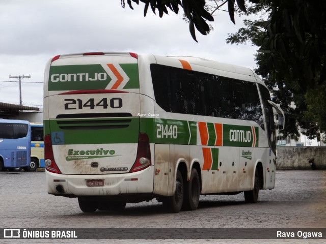 Empresa Gontijo de Transportes 21440 na cidade de Vitória da Conquista, Bahia, Brasil, por Rava Ogawa. ID da foto: 10121094.