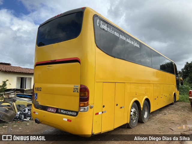Ônibus Particulares 1802 na cidade de Natal, Rio Grande do Norte, Brasil, por Alison Diego Dias da Silva. Número da foto: #10120470.