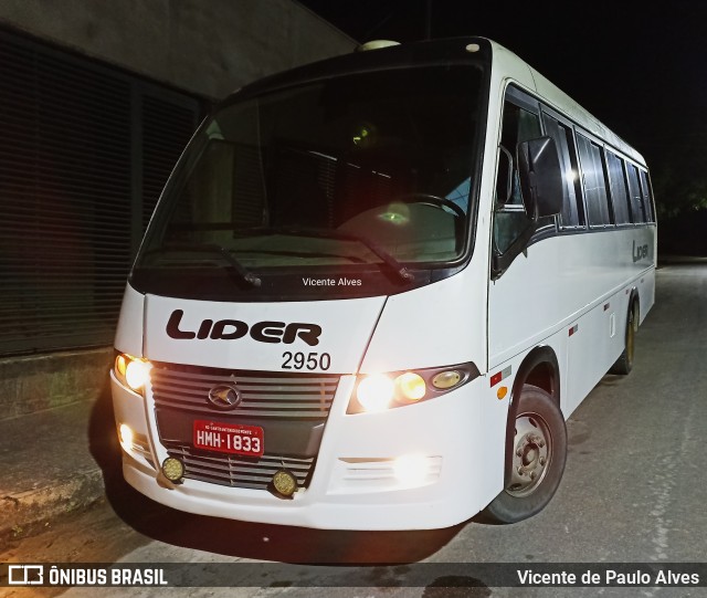 Líder Turismo 2950 na cidade de Santo Antônio do Monte, Minas Gerais, Brasil, por Vicente de Paulo Alves. ID da foto: 10122727.