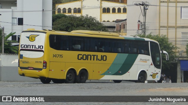 Empresa Gontijo de Transportes 14715 na cidade de Teófilo Otoni, Minas Gerais, Brasil, por Juninho Nogueira. ID da foto: 10122479.